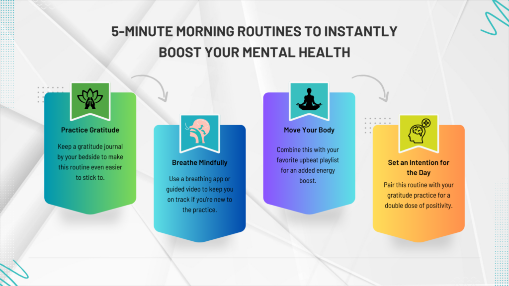 5-Minute Morning Routines to Instantly Boost Your Mental Health